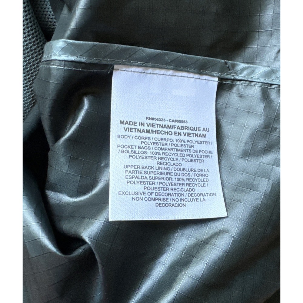 Nike Windrunner Windbreaker Jacket Hooded Full Zip Green 804947 Women's L  NWT - Picture 10 of 13